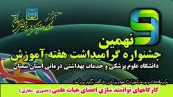 سلسله کارگاه های توانمند سازی اعضای هیات علمی به مناسبت گرامیداشت هفته آموزش، برگزار می گردد